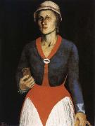 Kasimir Malevich The Portrait of artist-s wife oil